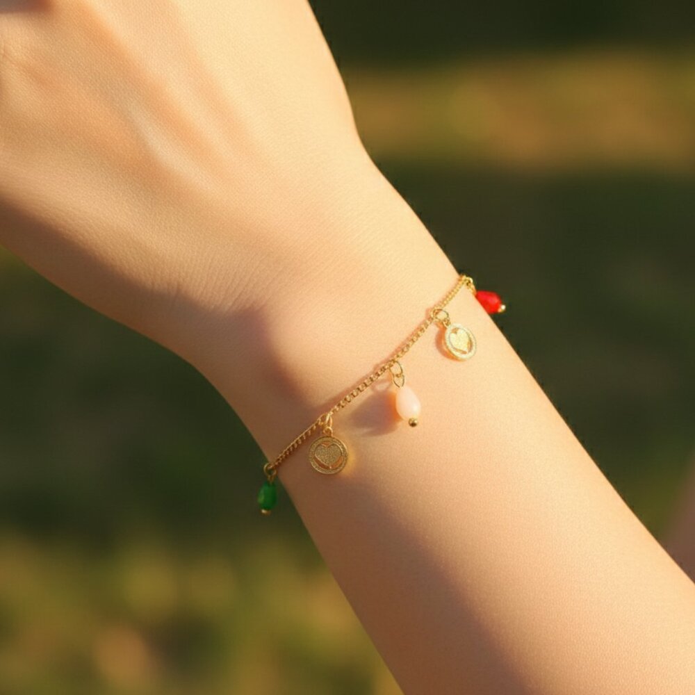 "Trendy Handmade Bracelet – A Stylish Gift for Women & Girls, MAR091869